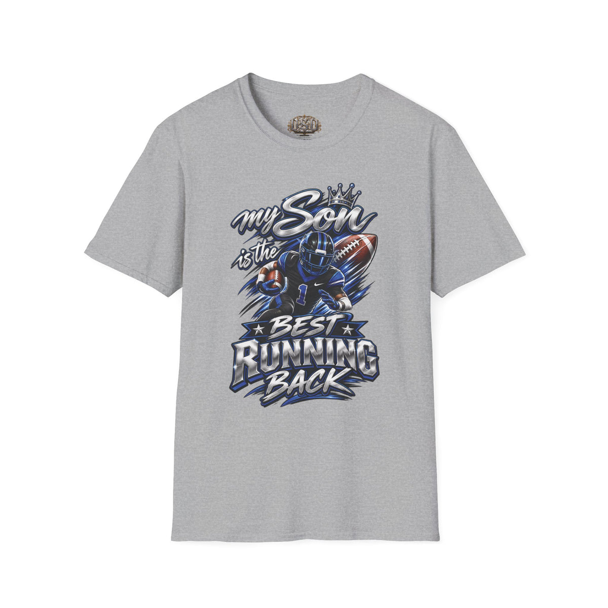 My Son is the Best Running Back T-Shirt — Football Mom/Dad Pride Tee