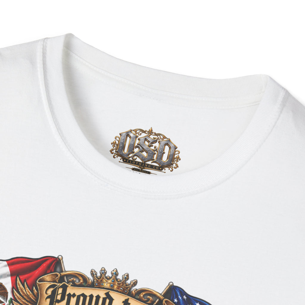 Mexican American Pride T-Shirt — "Proud to be Mexican American" Graphic Tee
