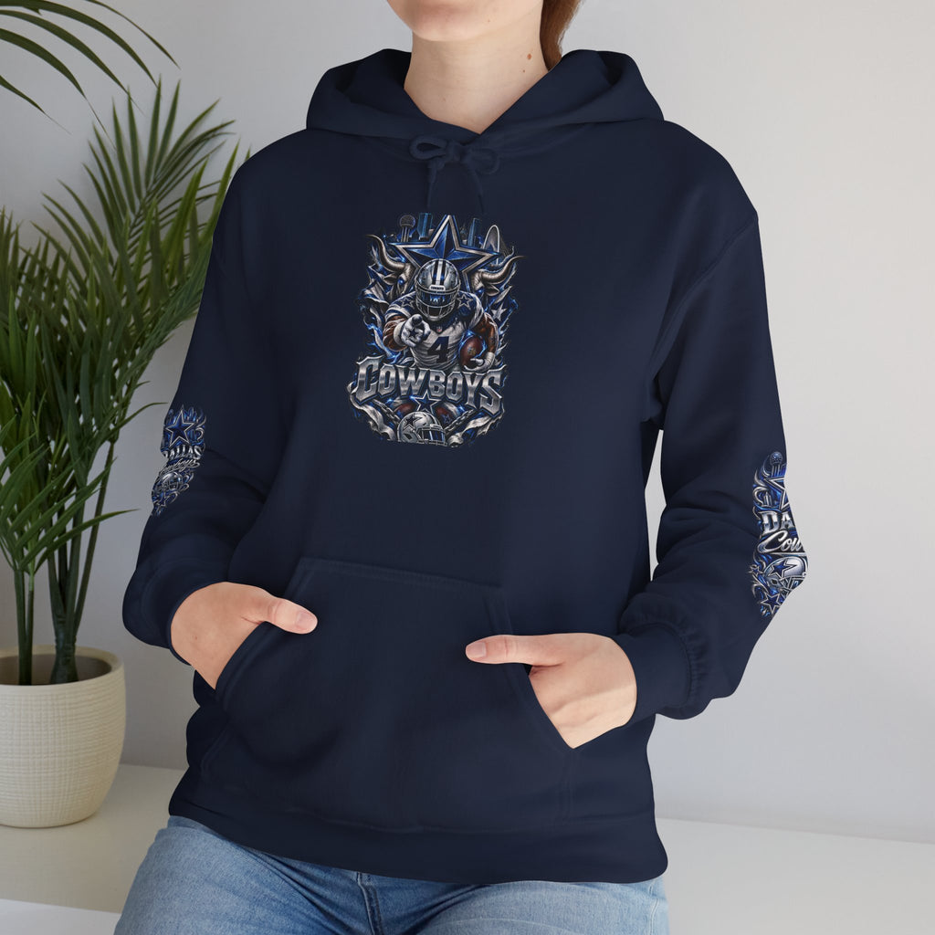 Dallas Cowboys Graphic Hoodie - Game Day Or Everyday Use