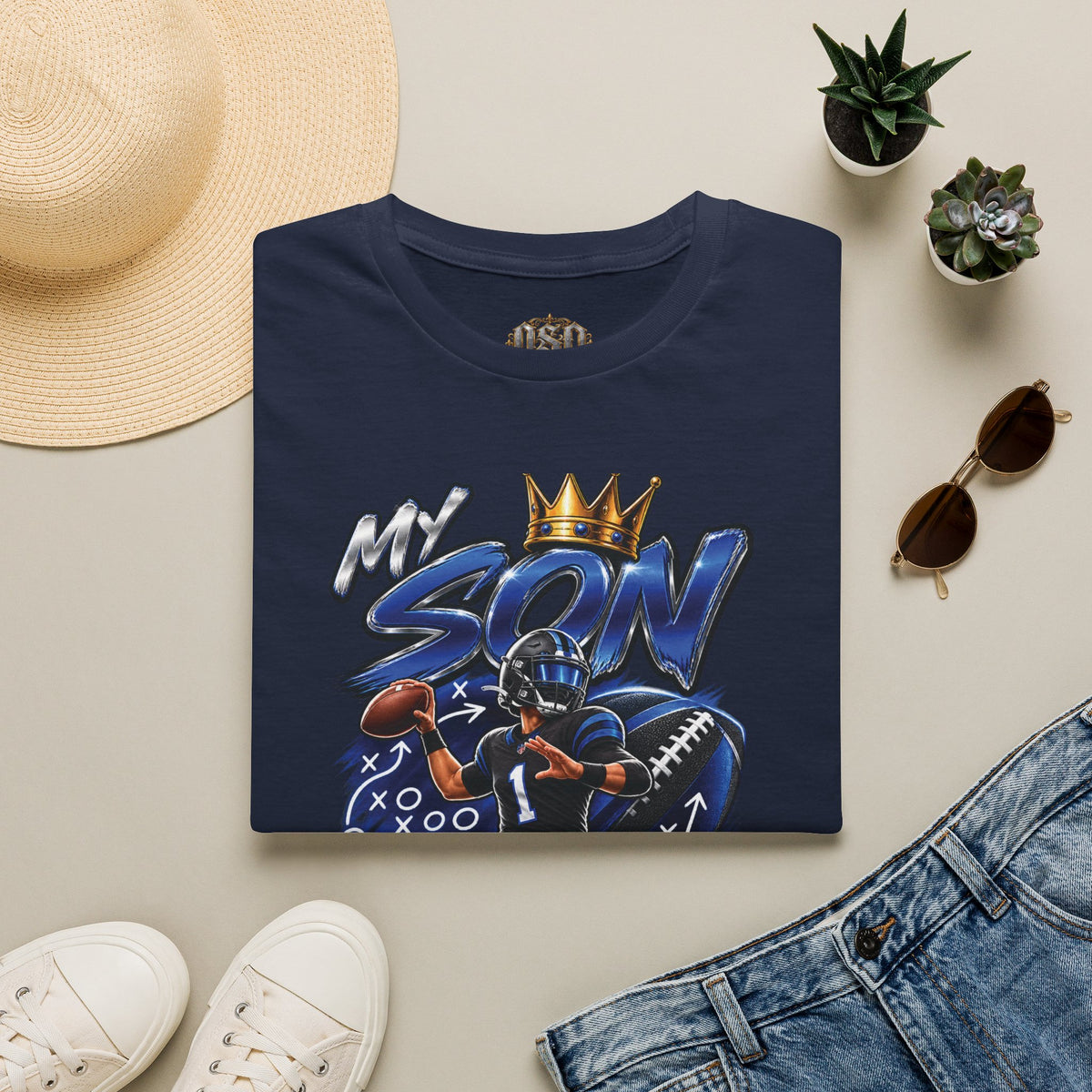 My Son Is The Best Quarterback T-Shirt