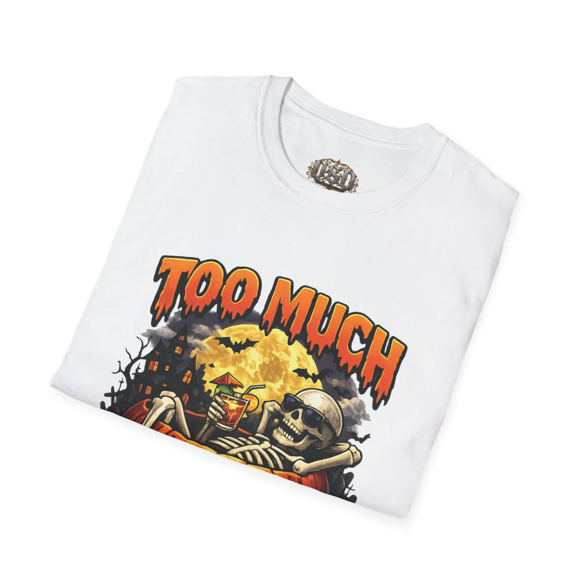 Too Much Booze Halloween T-Shirt