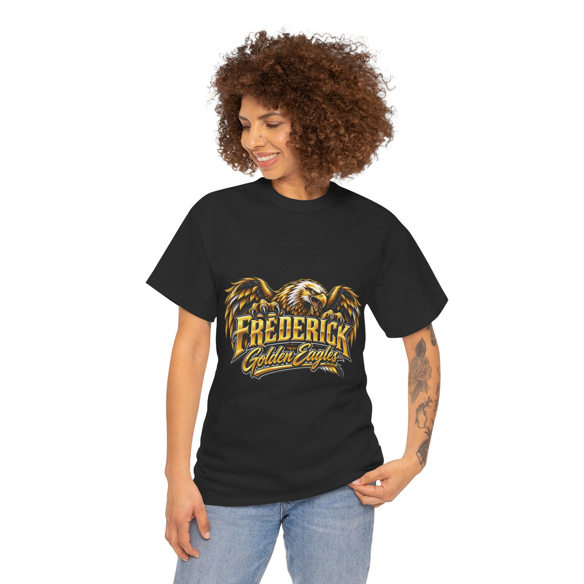 Frederick Golden Eagles T-Shirt — School Mascot Graphic Tee