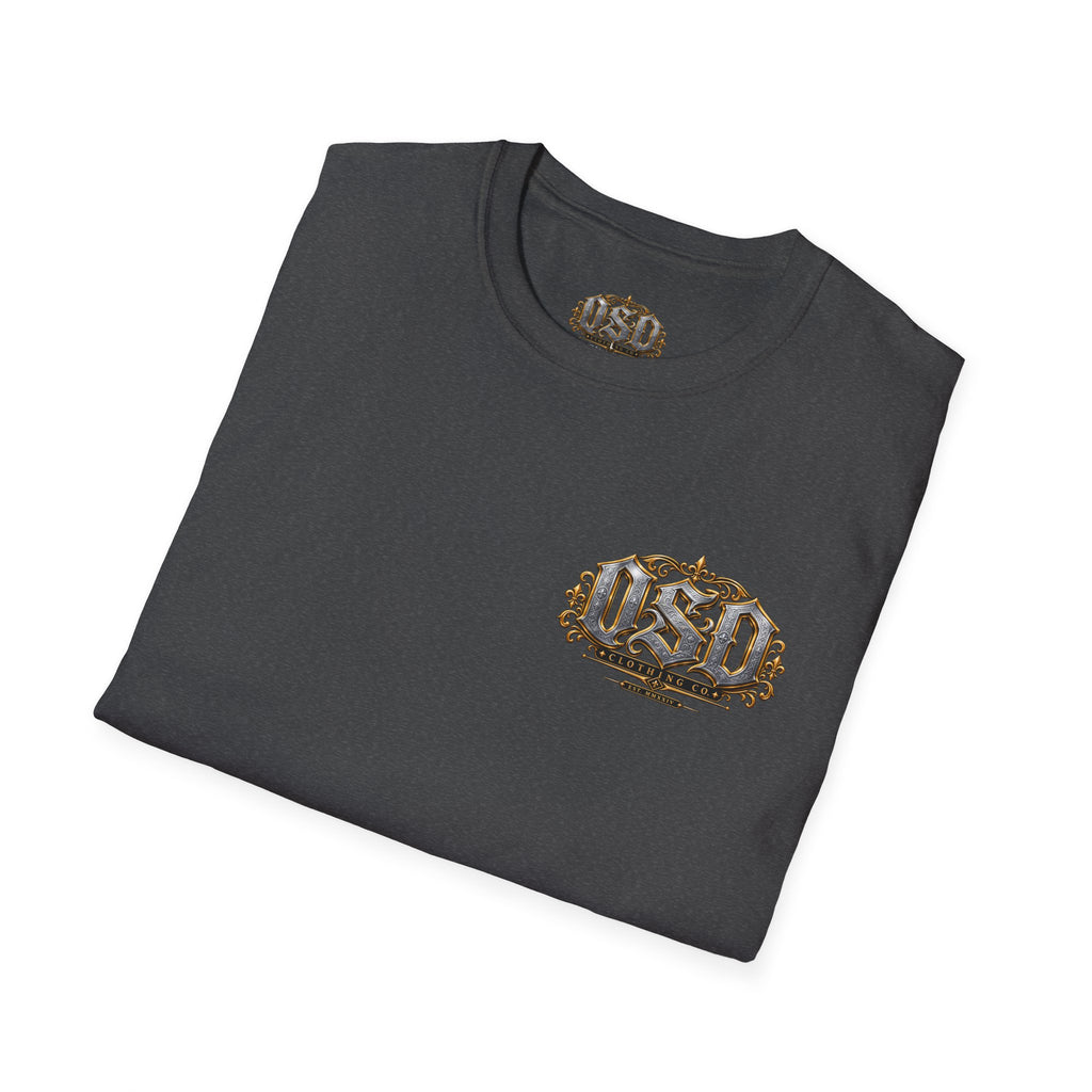 1990 Vintage OSD Crest T-Shirt — Retro 90s Emblem Tee