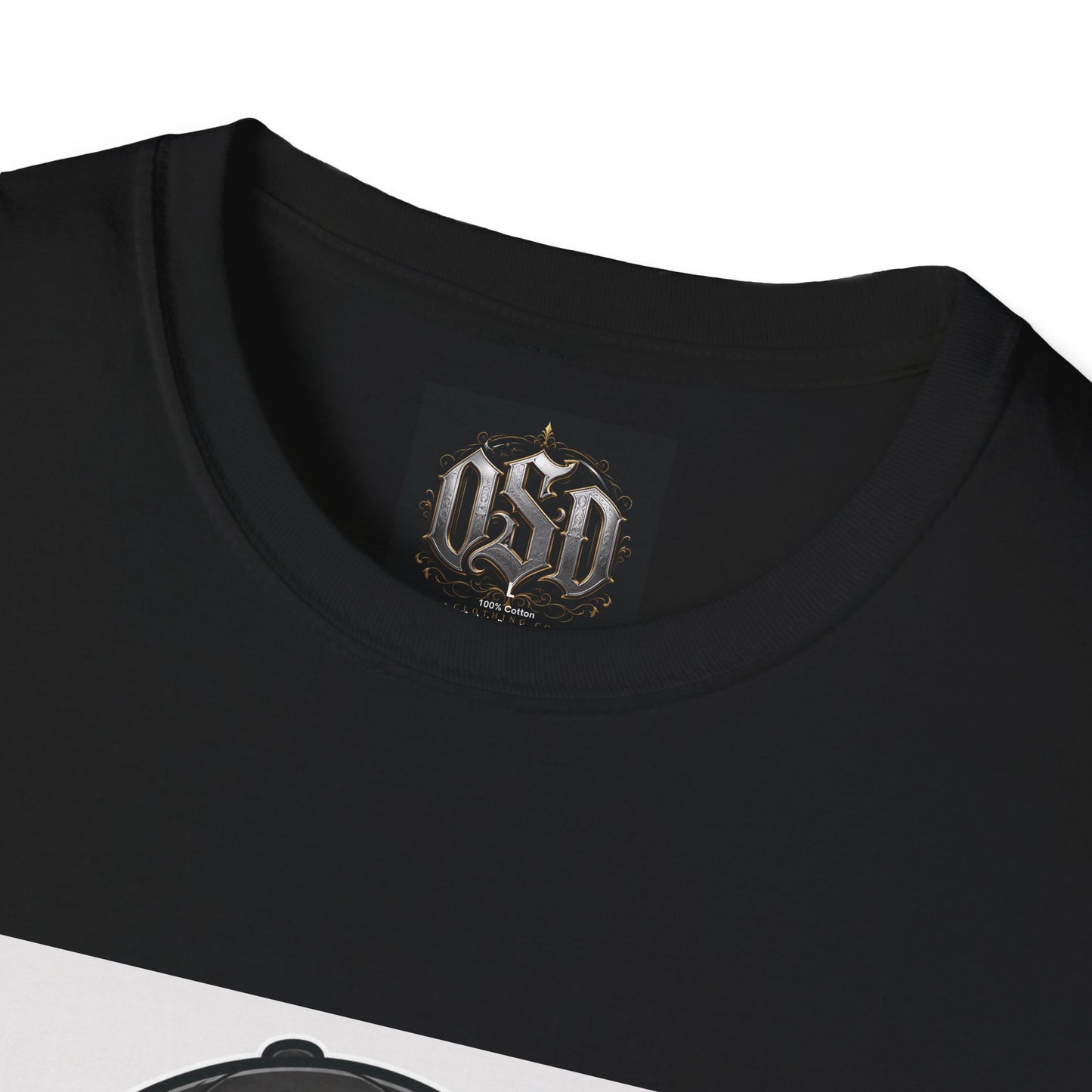 Character Graphic T‑Shirt — Cartoon Peace Sign Streetwear Tee