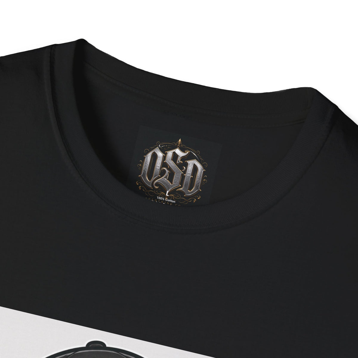 Character Graphic T‑Shirt — Cartoon Peace Sign Streetwear Tee