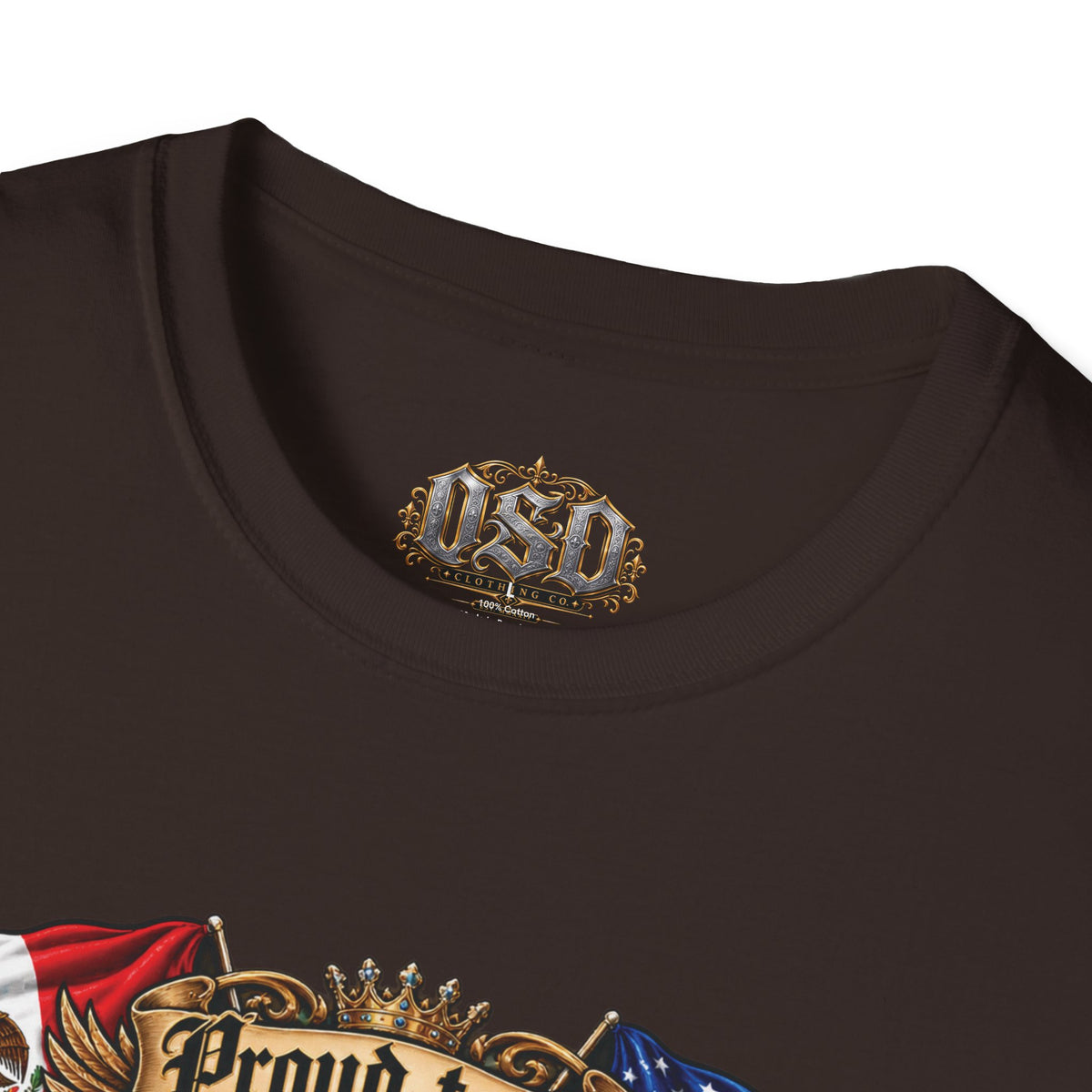 Mexican American Pride T-Shirt — "Proud to be Mexican American" Graphic Tee