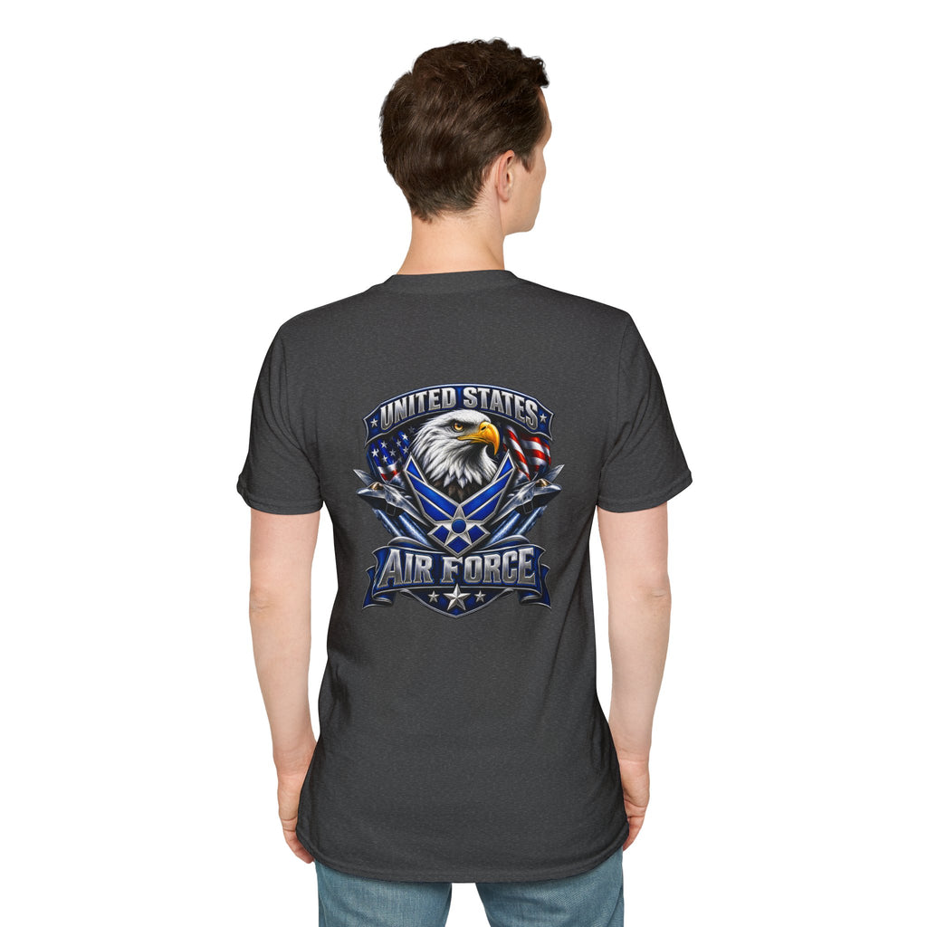 U.S. Air Force Classic White Tee — Minimal Everyday USAF T-Shirt