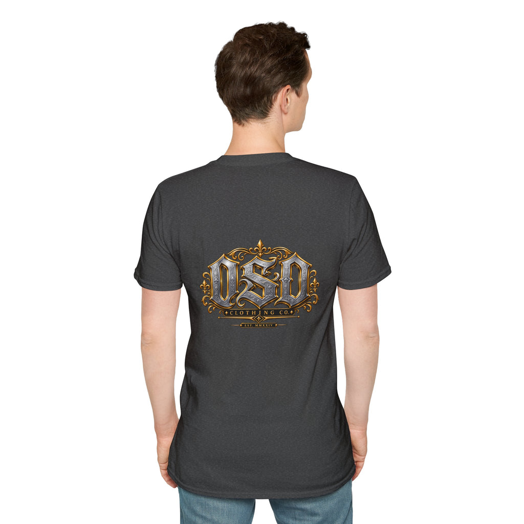 1990 Vintage OSD Crest T-Shirt — Retro 90s Emblem Tee