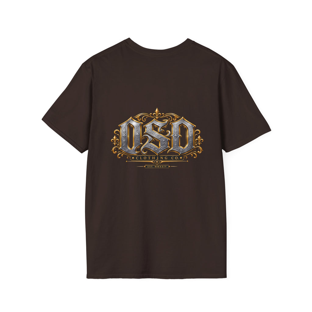 1990 Vintage OSD Crest T-Shirt — Retro 90s Emblem Tee
