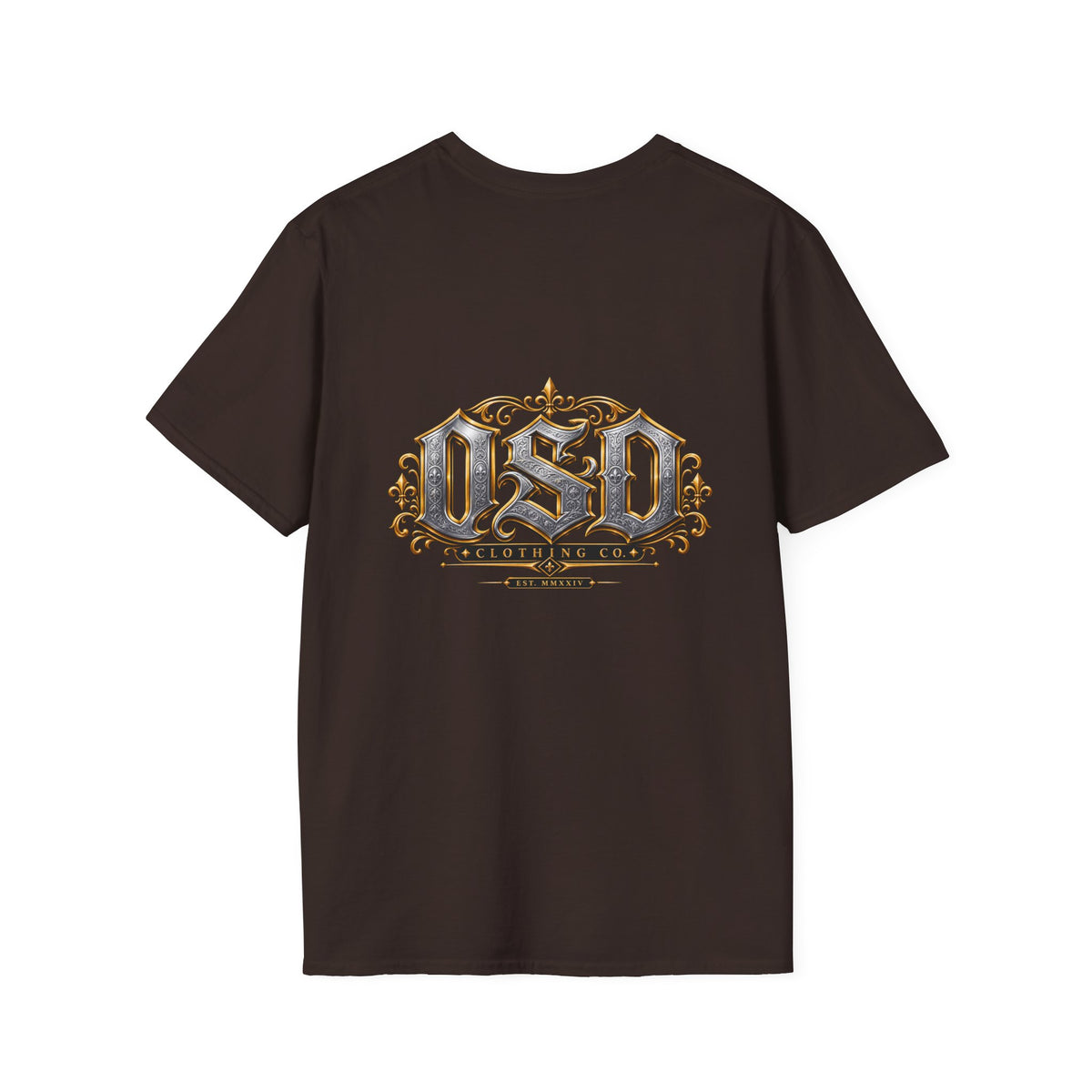 1990 Vintage OSD Crest T-Shirt — Retro 90s Emblem Tee