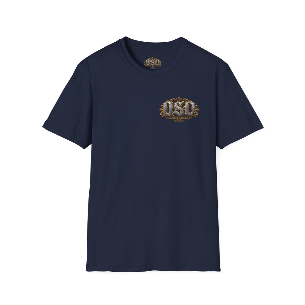 1990 Vintage OSD Crest T-Shirt — Retro 90s Emblem Tee