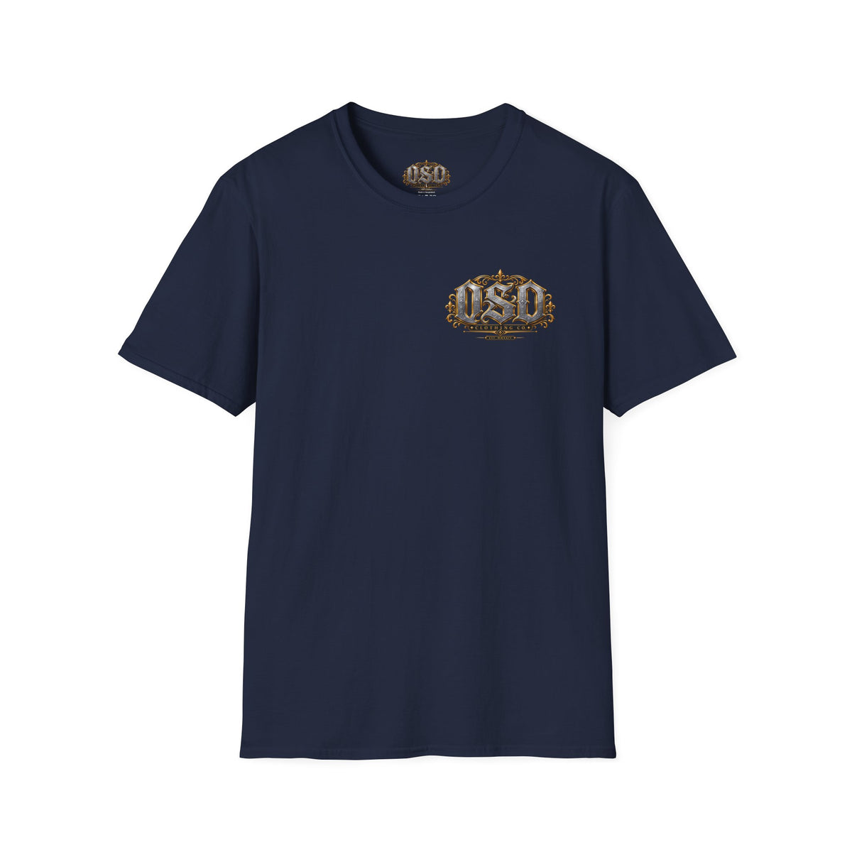 1990 Vintage OSD Crest T-Shirt — Retro 90s Emblem Tee