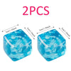 Squishy Snowflake Ice Cube Fidget Toy