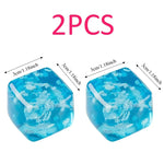 Squishy Snowflake Ice Cube Fidget Toy